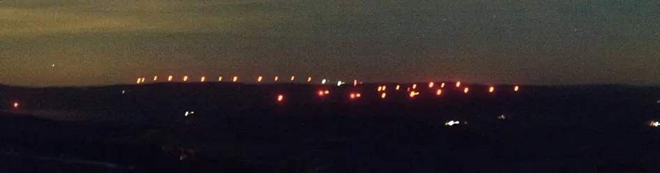 Eoliennes de nuit 2