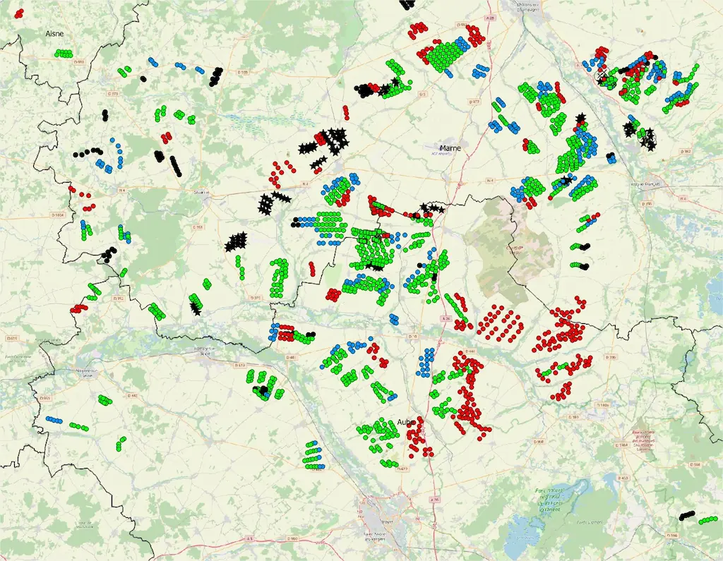 Carte dreal aout 2025