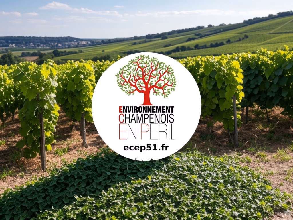 Logo ecep51 dans les vignes